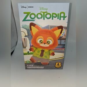 SEALED**MINISO Zootopia Series Blind Box Vinyl Plush Cute Animal Figure Toy